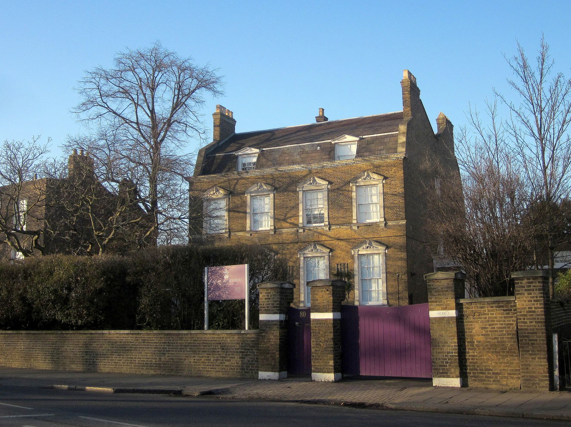 A Georgian house beside Clapham Common, SW4